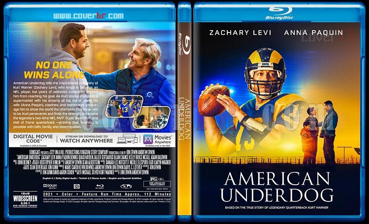 American Underdog - Custom Bluray Cover - English [2022]-1jpg