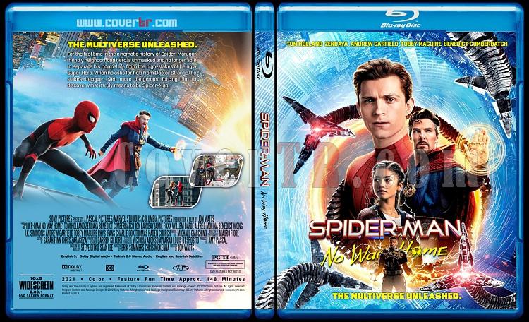 Spider-Man: No Way Home (Örümcek-Adam: Eve Dönüş Yok) - Custom Bluray Cover - English [2021]-1jpg