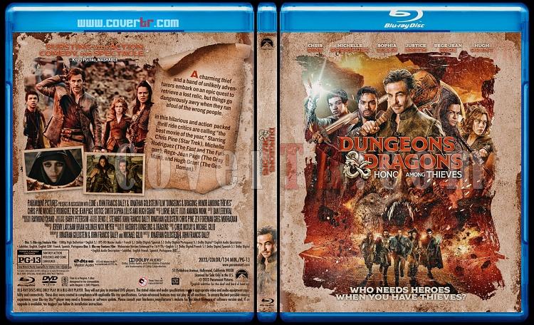 Dungeons & Dragons: Honor Among Thieves (Zindanlar ve Ejderhalar: Hrszlar Arasndaki Onur) - Custom Bluray Cover - English [2022]-1jpg