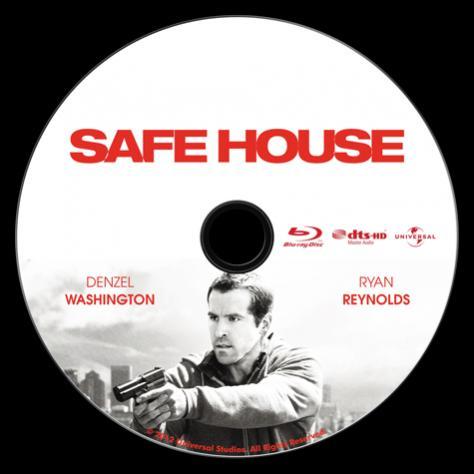 Safe House (Dman Korurken) - Custom Blu-ray Label - English [2012]-safe-house-blu-ray-label-rd-cd-v-3-picjpg