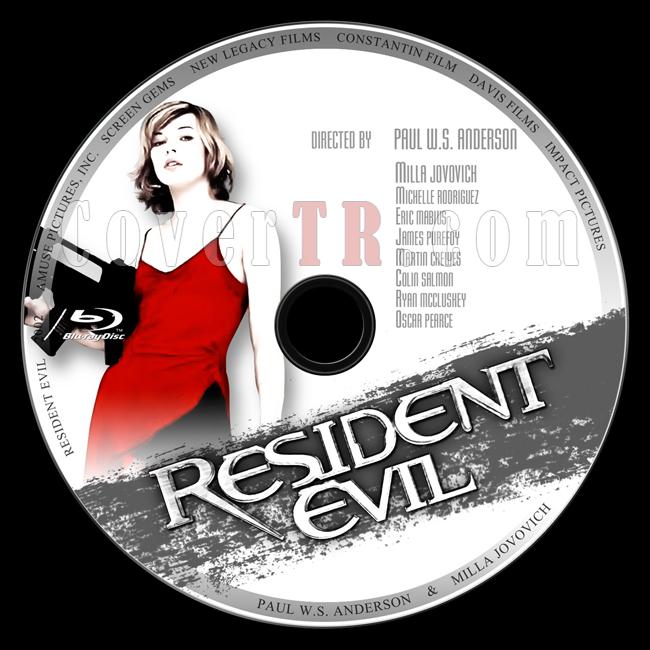 Resident Evil (lmcl Deney) - Custom Bluray Label - English [2002]-1jpg