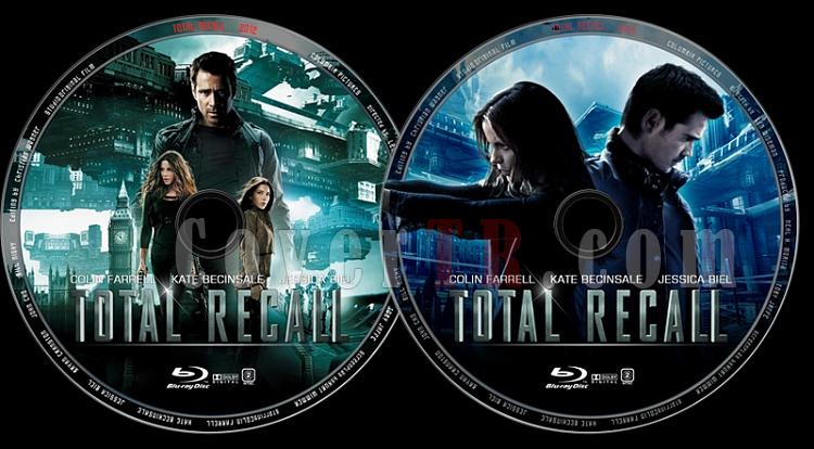 Total Recall (Geree ar) - Custom Bluray Label Set - English [2012]-1-2jpg