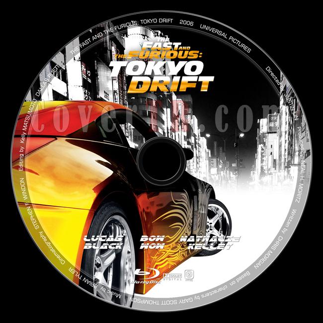 The Fast and the Furious: Tokyo Drift (Hzl ve fkeli: Tokyo Yar) - Custom Bluray Label - English [2006]-fast-furious-tokyo-drift-hizli-ve-ofkeli-tokyo-yarisijpg