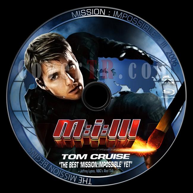 Mission: Impossible III  (Grevimiz Tehlike 3) - Custom Bluray Label - English [2006]-3jpg