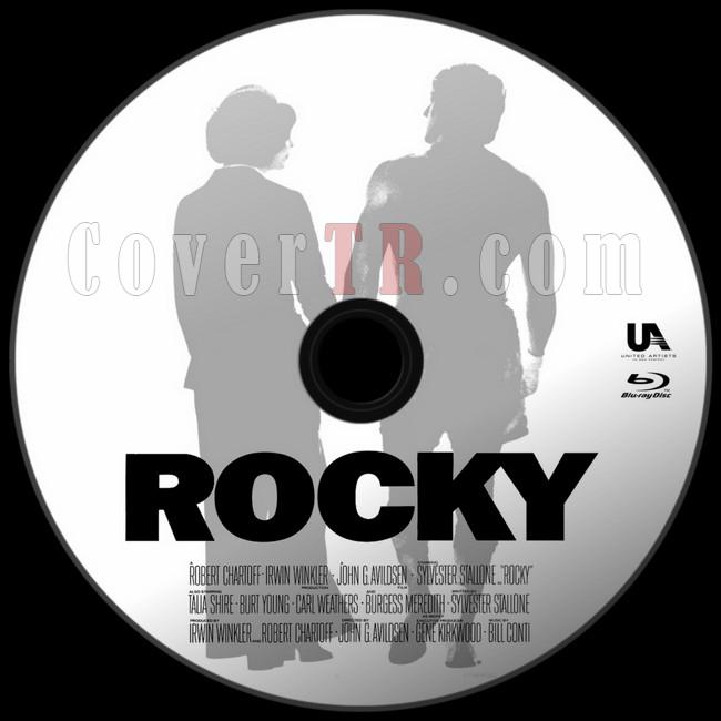 Rocky - Custom Bluray Label - English [1976]-asdjpg