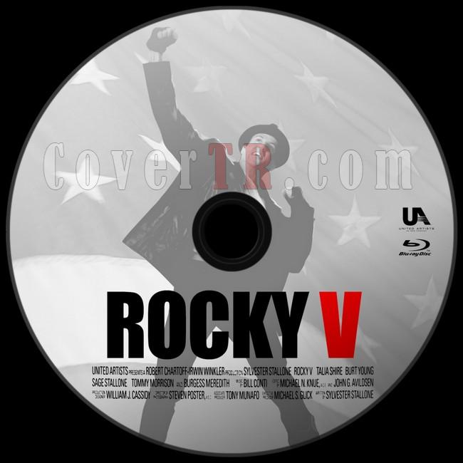 Rocky V (Rocky 5) - Custom Bluray Label - English [1990]-asdjpg