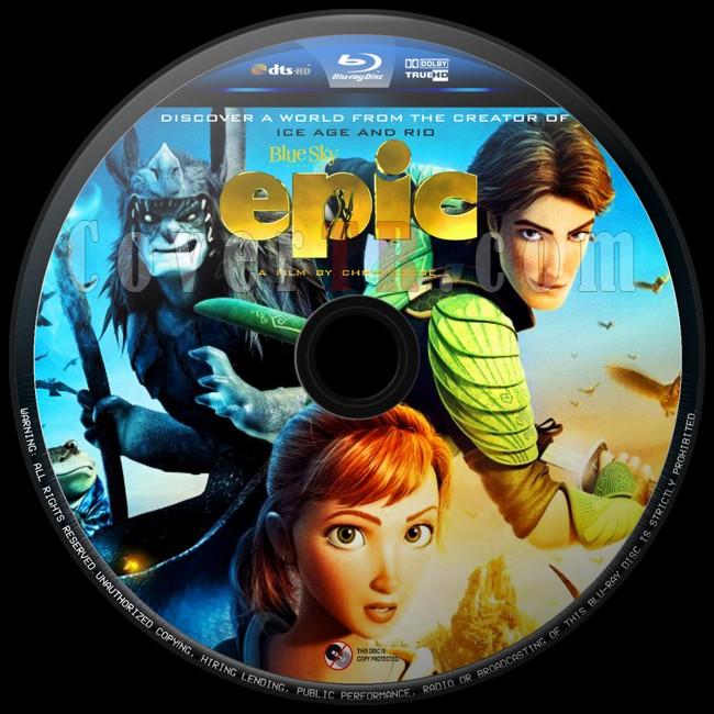 Epic (Doal Kahramanlar)  - Custom Bluray Label - English [2013]-epic-4jpg