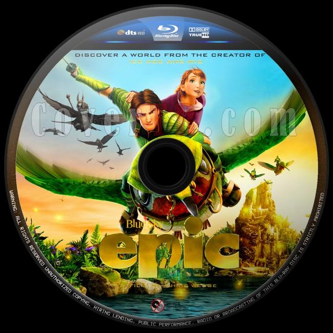 Epic (Doal Kahramanlar)  - Custom Bluray Label - English [2013]-epic-6jpg