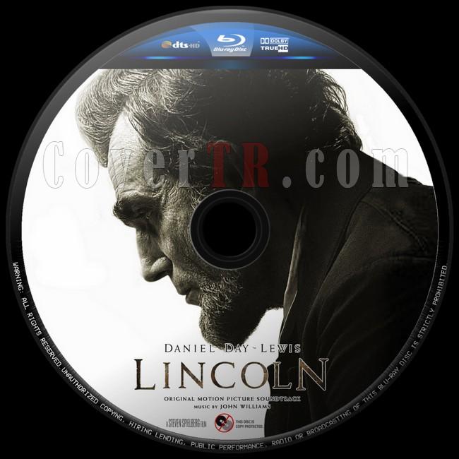 Lincoln  - Custom Bluray Label - English [2012]-lincoln1jpg
