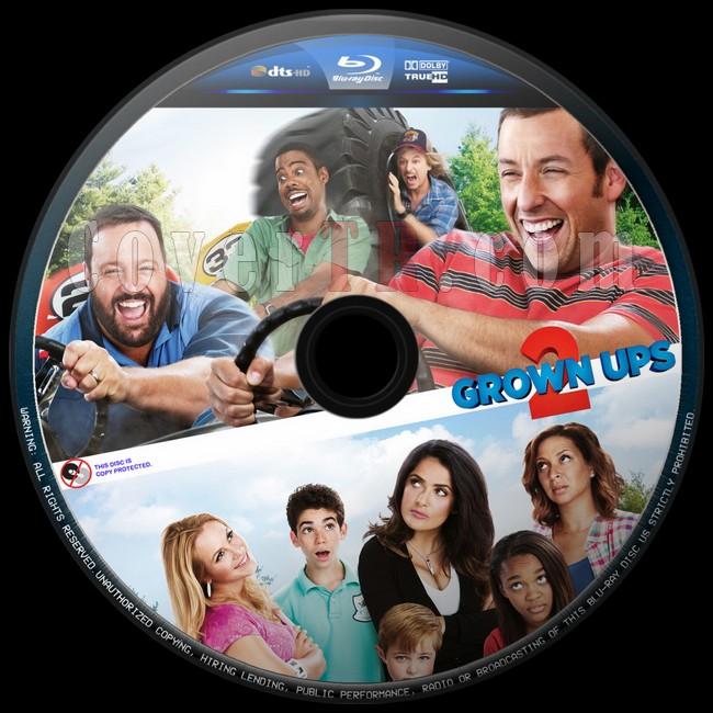 Grown Ups 2 (Bykler 2) - Custom Bluray Label - English [2013]-buyukler-2-2jpg