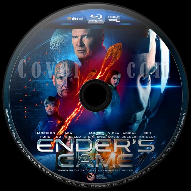 Ender's Game (Uzay Oyunlar) - Custom Bluray Label - English [2013]-uzay-oyunlari-6jpg