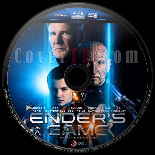 Ender's Game (Uzay Oyunlar) - Custom Bluray Label - English [2013]-uzay-oyunlari-8jpg