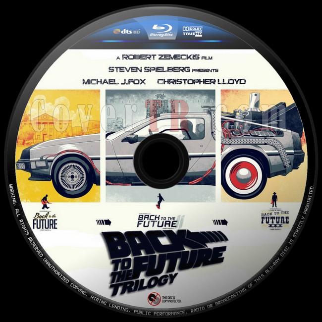 Back to the Future  (Gelecee Dn lemesi) - Custom Bluray Label - English-gelecege-donus-seti-2jpg