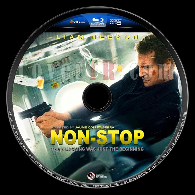 Non-Stop   - Custom Bluray Label - English [2014]-non-stop-2jpg