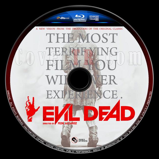 Evil Dead  (Kt Ruh) - Custom Bluray Label - English [2013]-evil-dead-2jpg