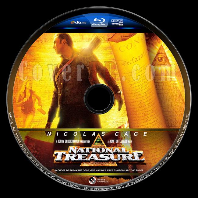 National Treasure (Byk Hazine) - Custom Bluray Label - English [2004]-buyuk-hazine-2jpg