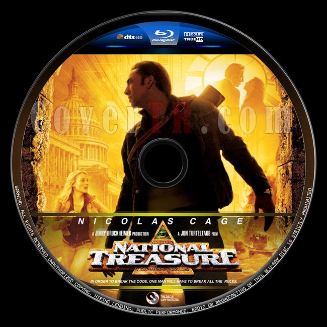 National Treasure (Byk Hazine) - Custom Bluray Label - English [2004]-buyuk-hazine-4jpg