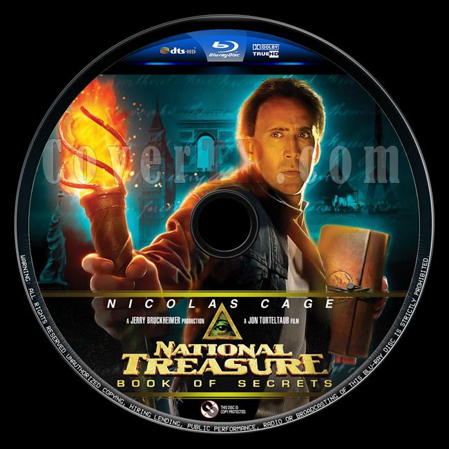 National Treasure: Book of Secrets (Byk Hazine: Srlar Kitab) - Custom Bluray Label - English [2007]-buyuk-hazine-2-2jpg