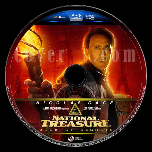 National Treasure: Book of Secrets (Byk Hazine: Srlar Kitab) - Custom Bluray Label - English [2007]-buyuk-hazine-2-4jpg