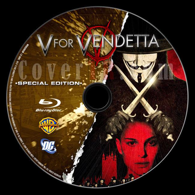 V For Vendetta - Custom Bluray Label - English [2005]-v-vendetta-custom-bluray-label-english-2005jpg