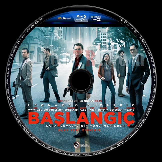 Inception (Balang) - Custom Bluray Label - Trke [2010]-baslangic-10jpg