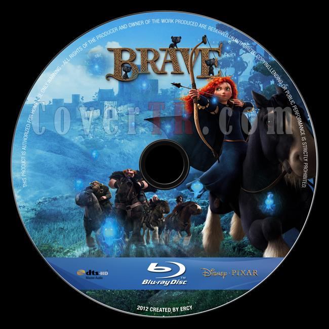 Brave (Cesur) - Custom Bluray Label - English [2012]-brave-blu-ray_label-onjpg