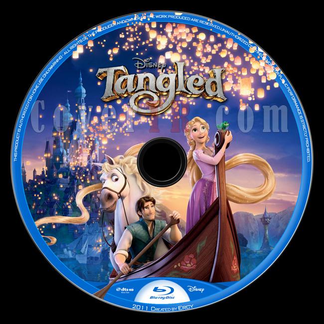 Tangled - Custom Bluray Label - English [2010]-tangled-bluray_labeljpg