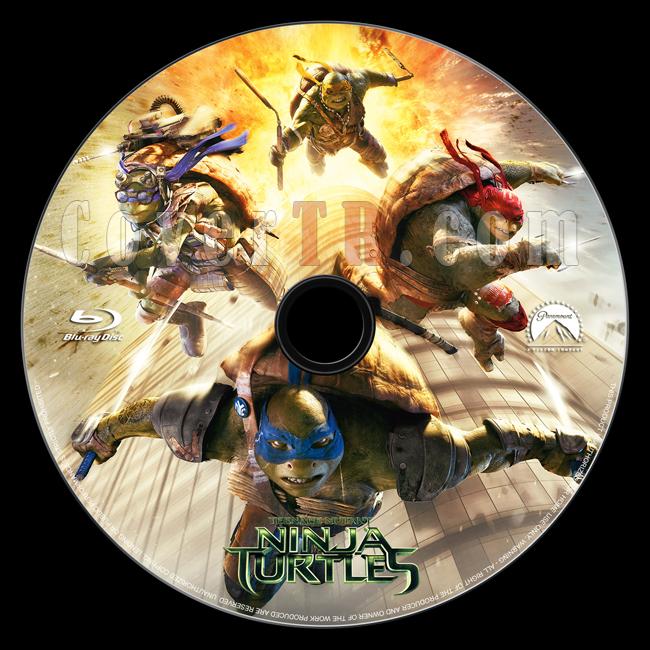 Teenage Mutant Ninja Turtles (Ninja Kaplumbaalar) - Bluray Custom Label - English [2014]-onizlemejpg