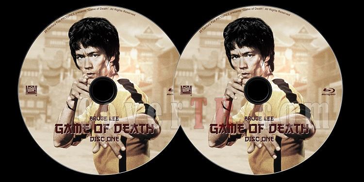 Game of Death - Custom Bluray Label Set - English [1978]-previewjpg