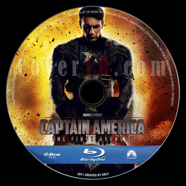 Captain America: The First Avenger - Custom Bluray Label - English [2011]-captain_america_v1jpg