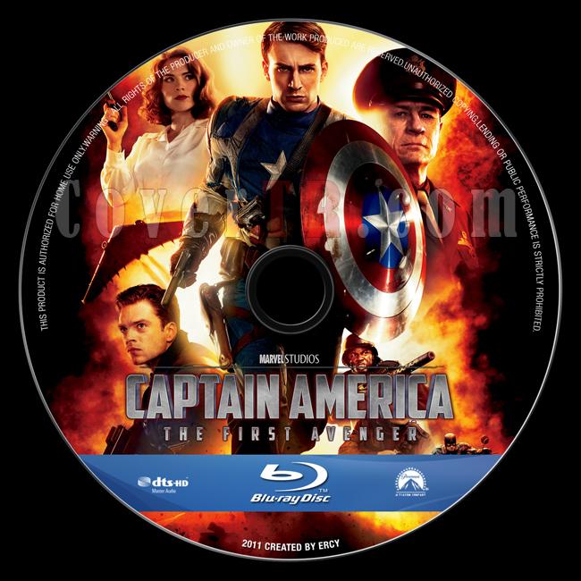 Captain America: The First Avenger - Custom Bluray Label - English [2011]-captain_america_v2jpg