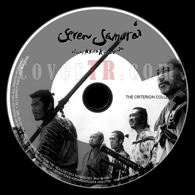 Seven Samurai - Custom Bluray Label - English [1954]-seven_samurai_blu_ray_label0jpg