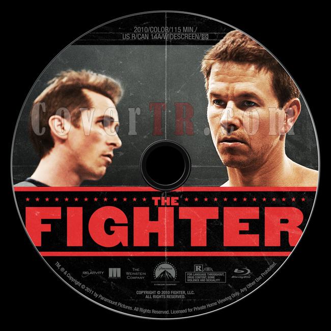 The Fighter - Custom Bluray Label - English [2010]-thefighterbluraylabelbunnydojojpg