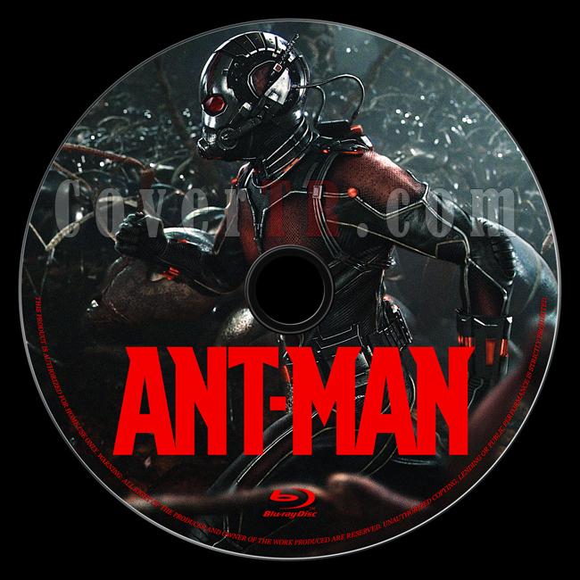 Ant-Man (Karnca Adam) - Custom Bluray Label - English [2015]-onizleme-1jpg