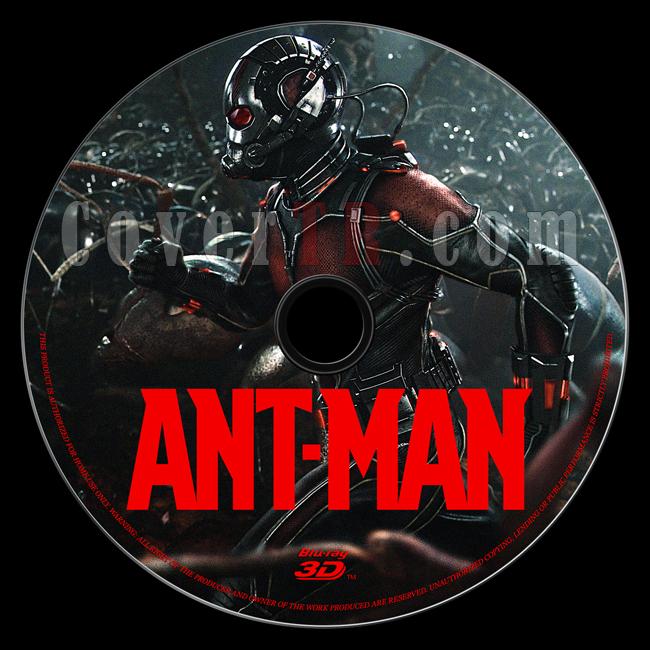 Ant-Man (Karnca Adam) - Custom Bluray Label - English [2015]-onizleme-2jpg