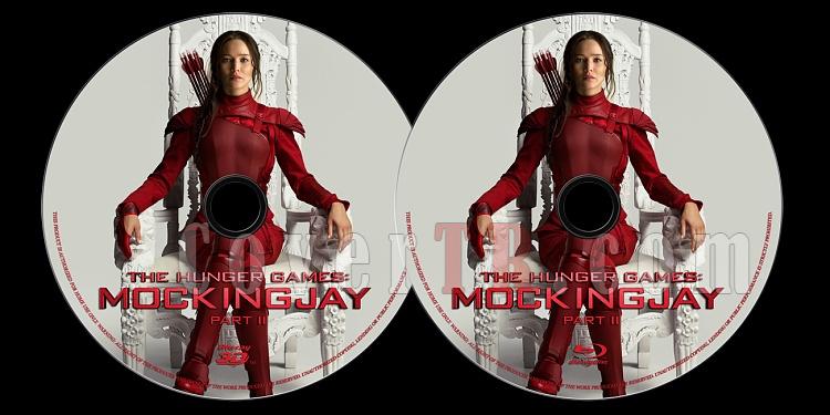 The Hunger Games: Mockingjay - Part 2 (Alk Oyunlar: Alayc Ku - Blm 2) - Custom Bluray Label - English [2015]-onizlemejpg