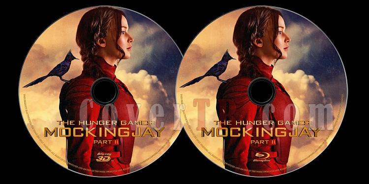 The Hunger Games: Mockingjay - Part 2 (Alk Oyunlar: Alayc Ku - Blm 2) - Custom Bluray Label - English [2015]-onizlemejpg