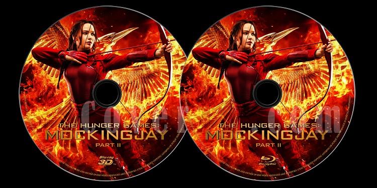 The Hunger Games: Mockingjay - Part 2 (Alk Oyunlar: Alayc Ku - Blm 2) - Custom Bluray Label - English [2015]-onizlemejpg