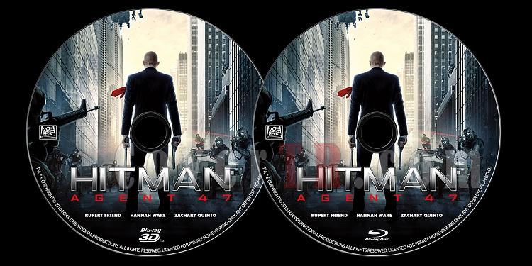 Hitman: Agent 47 - Custom Bluray Label - English [2015]-untitled-1jpg