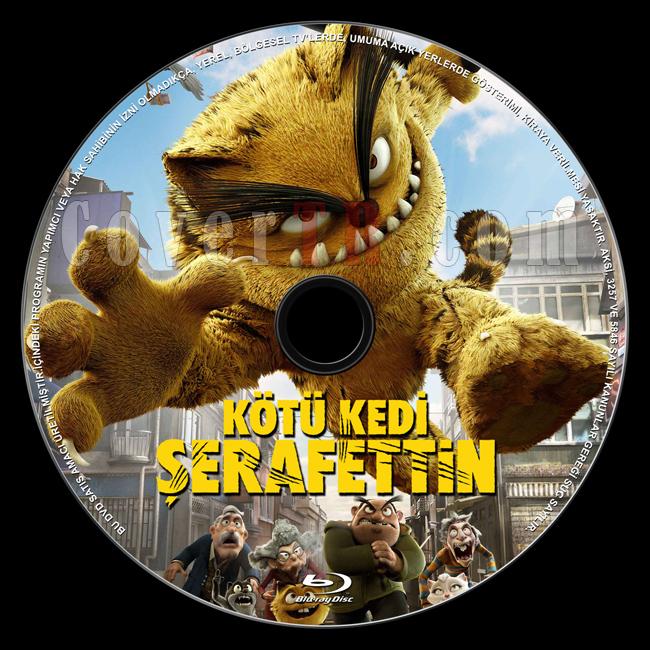 Kt Kedi erafettin - Custom Bluray Label - Trke [2016]-kotu-kedi-serafettin-bd-label-jokerjpg