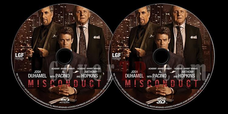 Misconduct - Custom Bluray Label - English [2016]-misconduct-3d-bluray-label-jokerjpg