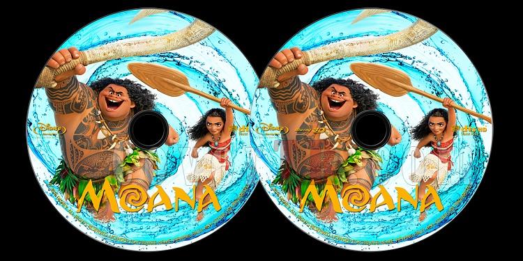 Moana - Custom Bluray Label - English [2016]-onizlemejpg