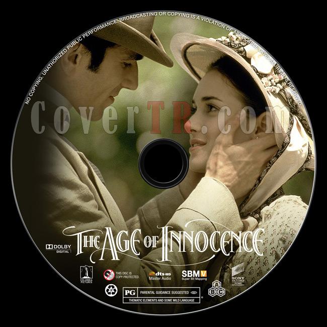 The Age of Innocence - Custom Bluray Label - English [1993]-previewjpg