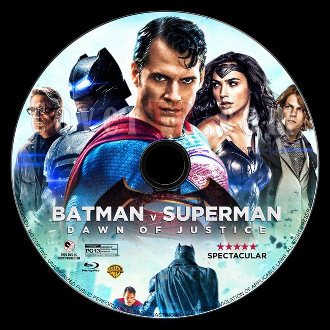 Batman v Superman: Dawn of Justice - Custom Bluray Label - English [2016]-2jpg