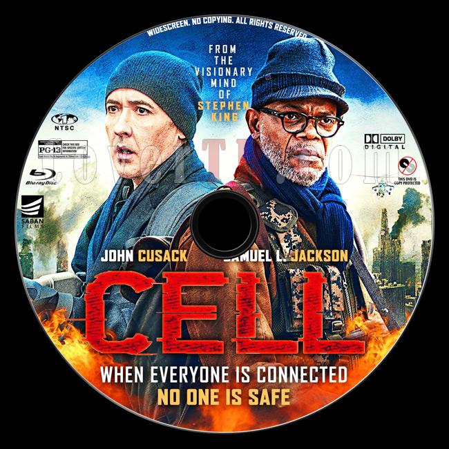 Cell - Custom Bluray Label - English [2016]-1jpg