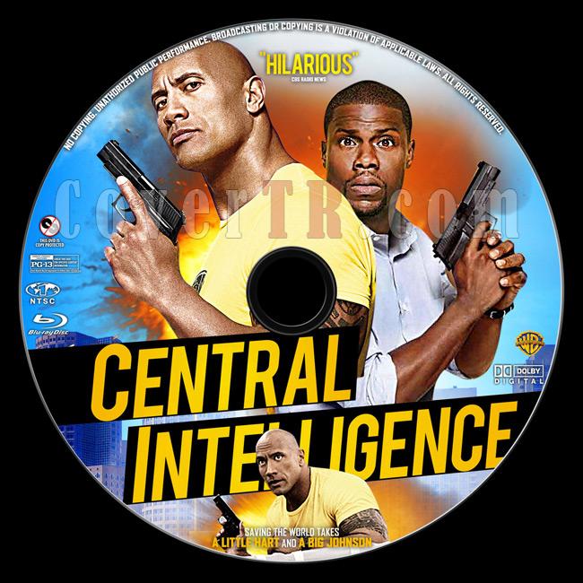 Central Intelligence - Custom Bluray Label - English [2016]-2jpg