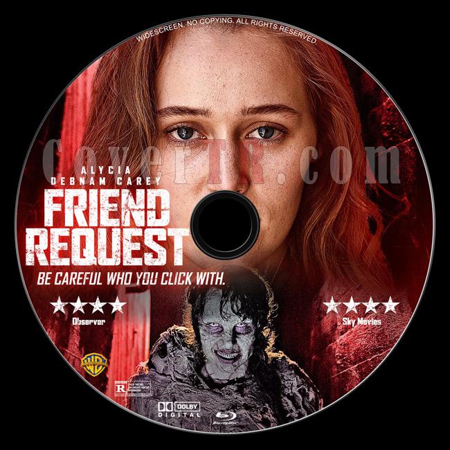 Friend Request (Lanetli Mesaj) - Custom Bluray Label - English [2016]-1jpg