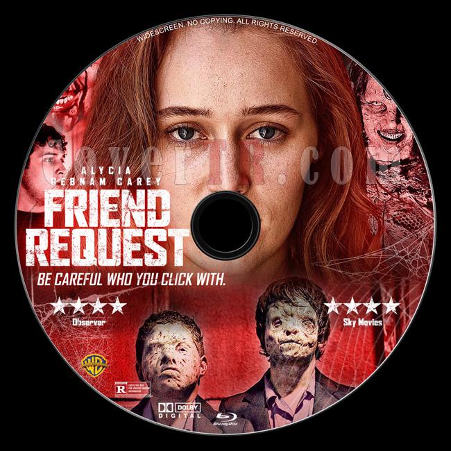 Friend Request (Lanetli Mesaj) - Custom Bluray Label - English [2016]-2jpg