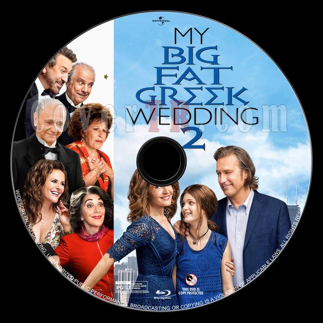 My Big Fat Greek Wedding 2 - Custom Bluray Label - English [2016]-4jpg