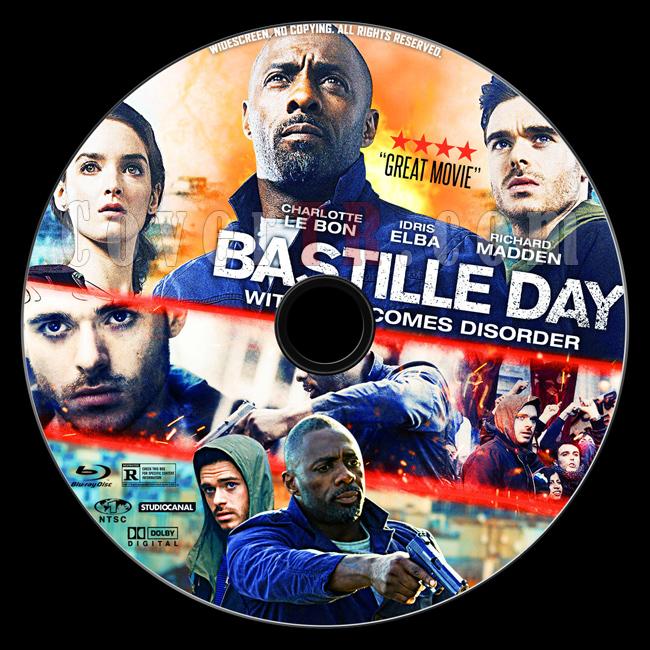 Bastille Day - Custom Bluray Label - English [2016]-2jpg